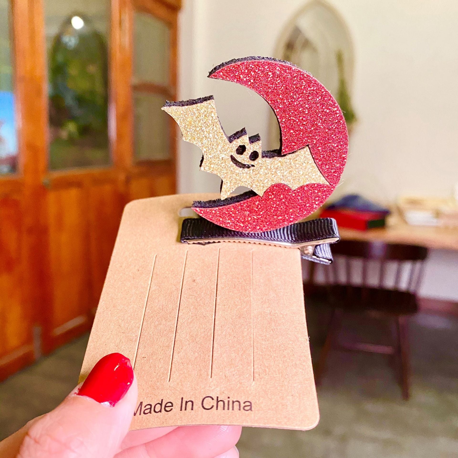 Wholesale Halloween Costume Cute Bat Ghost Wizard Hat Pumpkin Three-dimensional Hairpin